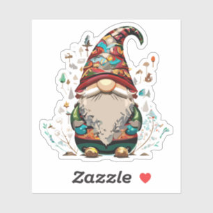 Zachte Tuinkabouter Sticker