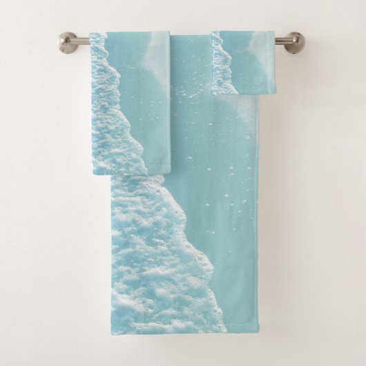 Zachte turquoise oceaan droom #4 #ocean #decor #ar bad handdoek (Insitu)