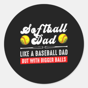 Zachte Vader Als Een Verkoop Maar Met Groter Ronde Sticker