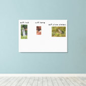zachte vergrendeling canvas afdruk (Insitu (Houten vloer))