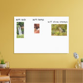 zachte vergrendeling canvas afdruk (Insitu (Woonkamer))