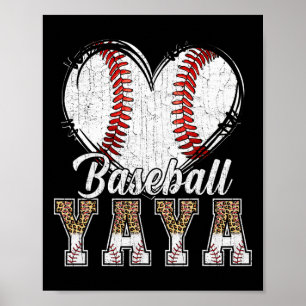 Zachte verkoop Yaya Hart Luipaardprint Moederdag Poster