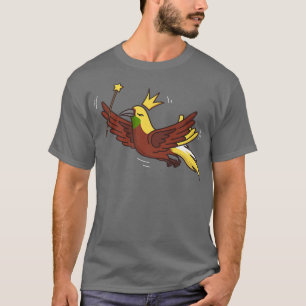 Zachte vogel van het paradijs in het wild Mystical T-shirt