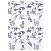 Zachte vogels klembord (Achterkant)