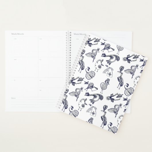 Zachte vogels planner (Display)