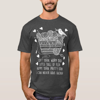 Zachte Warm-kantelbreimachine T-shirt