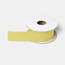 Zachte warme gele satijnen lint
