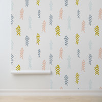 Zachte Waterverf Chevron Patroon
