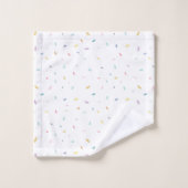 Zachte Waterverf Confetti Pattern Bad Handdoek (Wasdoekje)