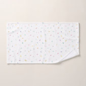 Zachte Waterverf Confetti Pattern Bad Handdoek (Handdoek)