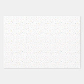 Zachte Waterverf Confetti Pattern Inpakpapier Vel (Voorkant 2)