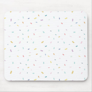 Zachte Waterverf Confetti Pattern Muismat