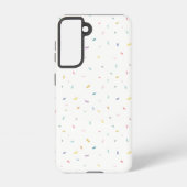 Zachte Waterverf Confetti Pattern Samsung Galaxy Hoesje (Achterkant)