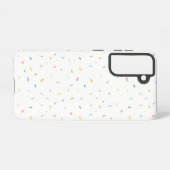 Zachte Waterverf Confetti Pattern Samsung Galaxy Hoesje (Achterkant horizontaal)