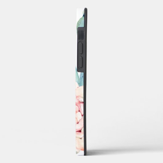 Zachte Waterverf pasta-bloeiende cactus Case-Mate iPhone Case (Achterkant / Links)