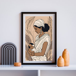 Zachte Wieg van Liefde Poster