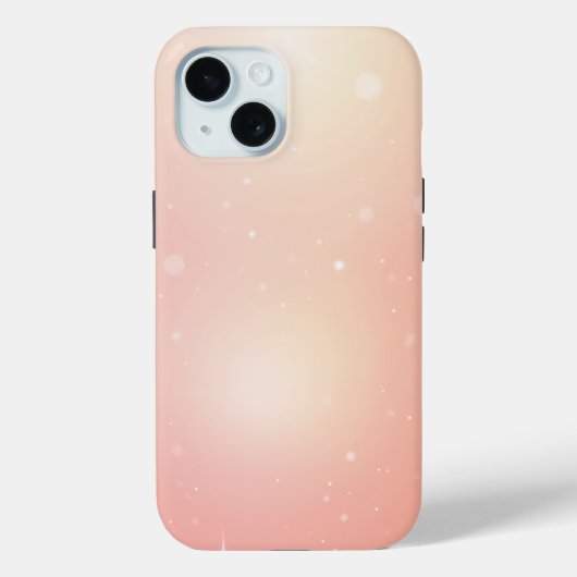Zachte Winter Glow iPhone Case (Achterkant)