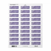 Zachte Winter Polar Beren Retouradreslabels Etiket (Full Sheet)