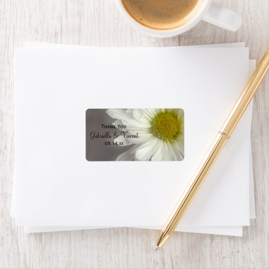 Zachte Witte Dagen Weddenschap Hartelijk dank voor Etiket (Insitu)