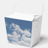 Zachte witte Squidgy wolk Bedankdoosjes (Voorkant)