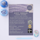 Zachte wol, broekwinkel, varkenswinkel, Adverteren Flyer (Enkel)