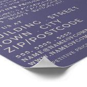 Zachte wol, broekwinkel, varkenswinkel, Adverteren Poster (Hoek)