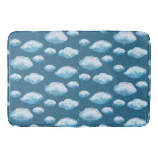 Zachte wolken badmat (Voorkant)