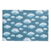 Zachte wolken kussensloop (Achterkant)