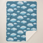 Zachte wolken sherpa deken (Voorkant)