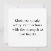 Zachte woorden, kalm hart kaart (Achterkant)