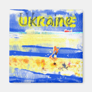 Zachte zangerband Geel Blauw Zilver, geplateerd N Magneet