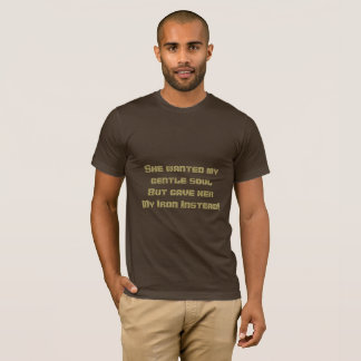 Zachte Ziel, IJzeren Wil Industrieel Krachtig Graf T-shirt