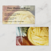 Zachte zolen van Garens Visitekaartje (Voorkant / Achterkant)