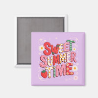Zachte ZomerTijd Coquette Aardbei Retro Strand
