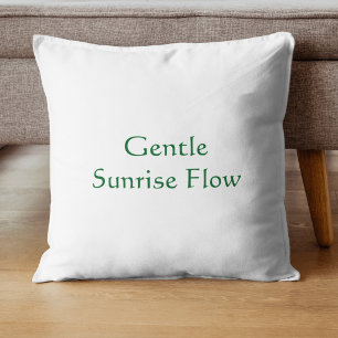 Zachte Zonsopgang Flow Modern Script Kussen
