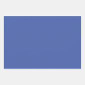 Zachte Zwemelen Blauw Inpakpapier Vel (Voorkant 2)