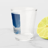 Zachtheid in de wolken shot glas (Rechts)