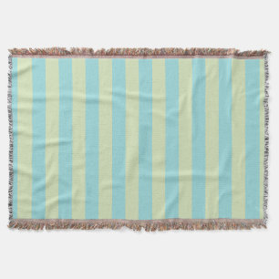 Zachtheidige gestreepte pastel patroon – Limoenkle Deken