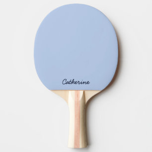 Zachtheidige Hemelblauwe Aangepaste Ping Pong Padd Tafeltennisbatje
