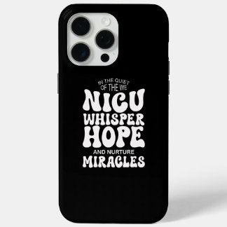 Zachtjes hoop geven, wonderen koesteren iPhone 15 pro max hoesje