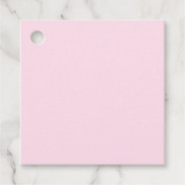 Zachtroze Bedankjes Labels