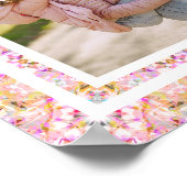 Zachtroze Poster (Hoek)