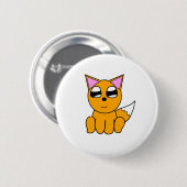 Zack Dragonblade Button - Bo the Fox (Voorkant /achterkant)