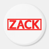 Zack Stamp Magneet (Voorkant)