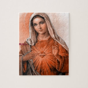 ZACRED HEART OF MARY A05  PRODUCTS LEGPUZZEL
