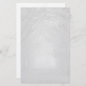 Zad-bospad in het mist-briefpapier briefpapier (Voorkant / Achterkant)