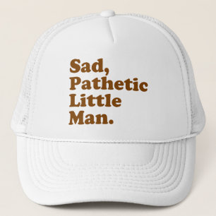 Zad, zielig klein Man. Trucker Pet