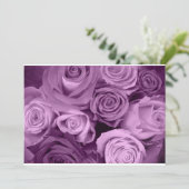 Zadden van Paarse Rozen (Staand voorkant)