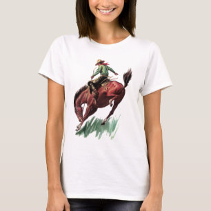 Zaddle Bronc Riding T-shirt