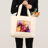 Zaddlesat Grunge Grote Tote Bag (Voorkant (product))